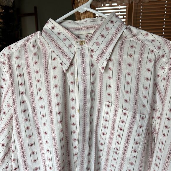 VIntage 90s Fink Classics Mens Shirt Plaid Red Flannel Button Up Medium USA - Picture 2 of 6